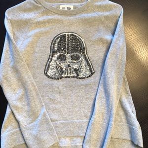 GapKids Star Wars Sequin Graphic Sweater